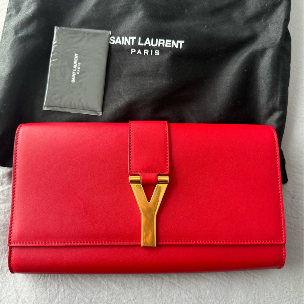 SOLD!! Saint Laurent YSL (Y) bag/clutch